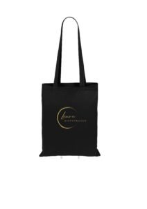 Bolsa de Algodón Negra Oficial Laura Diepstraten